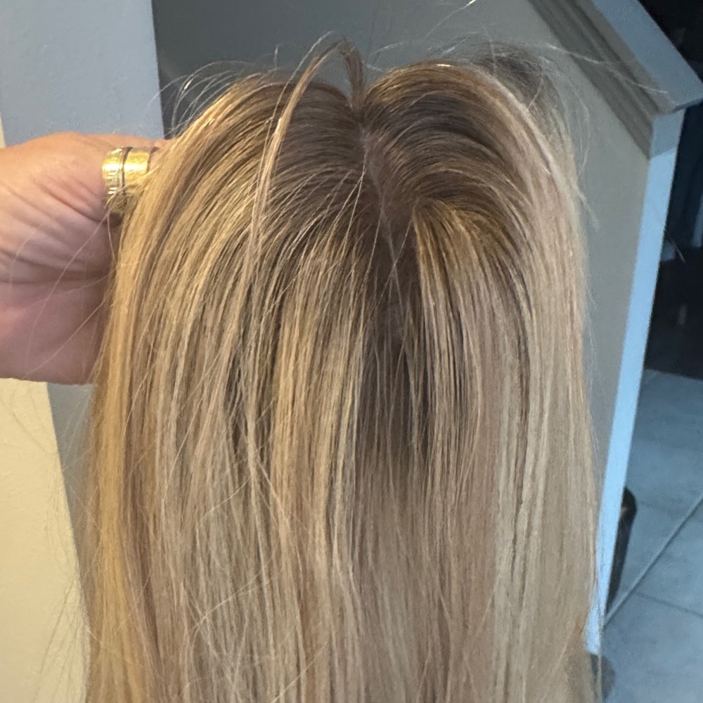 Madison Hair Collection 24" Silk Hair Topper 9"x9" Large Base NEW PICS ADDED - Picture 12 of 17